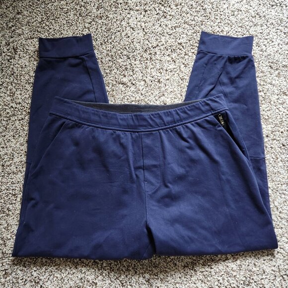 Public Rec Pants Men 34x26 Blue Gamechanger Jogger Elastic Waistband Zip Pocket - Picture 3 of 6